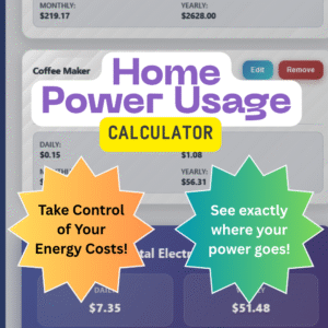 Home Power Usage Calculator from Home Saver Tools - thumbnail